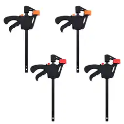 Walmart KIHOUT Fire Sale 4pcs Woodworking F-clamp Tool Universal Clamp Plank Strength F-Clamp Fast Type offer