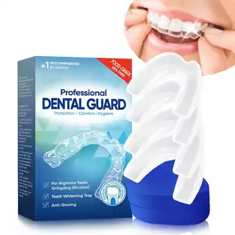 Walmart Mouth Guard for Grinding Teeth, Professional Night Mouth Guard, Moldable Dental Guard offer