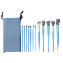 Walmart YUEYAN 13Pcs Soft Make Up Brush Set with Cloth Bag Makeup Brushes Set offer