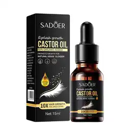 Walmart Eyelash Castor Oil, Eye Lashes Thick Lady Eyelash Liquid 15ml offer