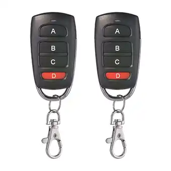 Walmart Kojanyu Universal Garage Door Clone Key Fob Remote Control 433 Mhz Clearance Savings offer