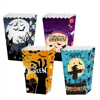 Walmart SHIMELE Halloween Theme Popcorn Carton, Party Decoration Supplies offer