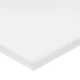 Walmart White Polycarbonate Sheet - 1/4 Thick x 12 Wide x 12 Long offer