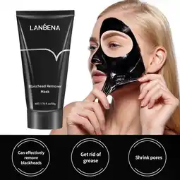 Walmart YUEYAN Blackhead Remover Blackhead Facial Masks Nose Bamboo Charcoal Point Pimple offer