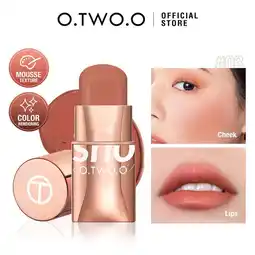 Walmart YUEYAN Lightweight Cream Blush Stick with Shimmer for Contouring Face Shaping Lot Q3 offer