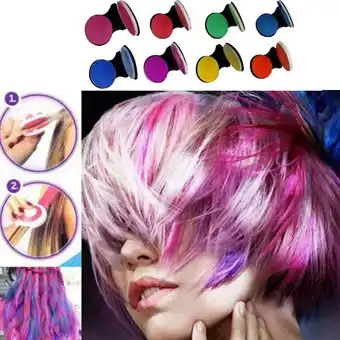 Walmart YUEYAN 8 Colors Hair Chalk Temporary Hair Chalks Colour Washout Pastels for Unisex Best offer