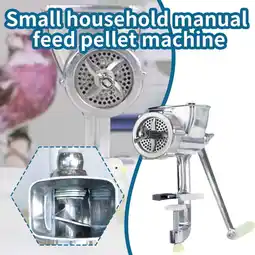 Walmart HPDL Pet Feed Pellet Machine Small Household Manual Fish Bait Pellet Machine offer