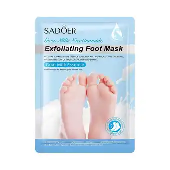 Walmart Exfoliate Foot Peel Goat Milk Hydrating Moisturizing Care Masque Tool Foot N5F6 offer