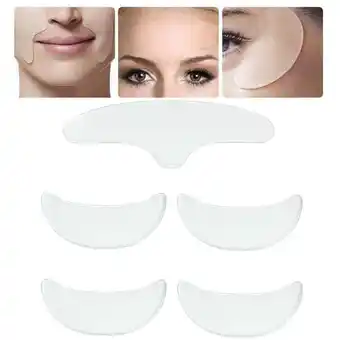 Walmart YUEYAN Silicone AntiWrinkle Pads for Face Lift Forehead and Cheek Area Travel offer