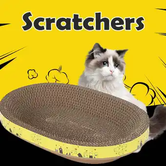 Walmart Clerance! Cats Scratching Board Cat Bed Wearresistant Nochips Scratchresistant Sofa offer