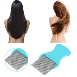 Walmart Lizheee Hair Lice Comb Brushes Terminator Fine Nit Removal Stainless Steel Sac Brush offer