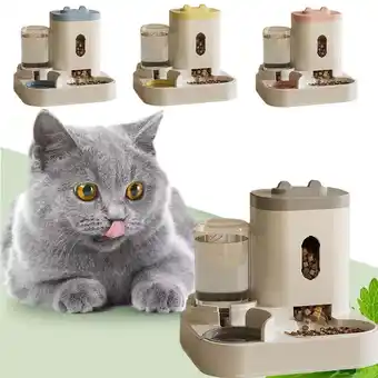 Walmart Clerance! Pet Food Water Dispenser Automatic Dog Cat rabbit feeder bottle Bowl Dish offer