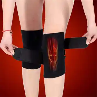 Walmart Self-Heating Knee Heating Wrap Arthritis Pain Massage- Relief Brace Pad offer