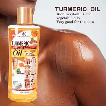 Walmart YUEYAN 200ml Turmeric Oil Essential Oil Aromatherapy Face Body Moisturizing Massage Oil offer