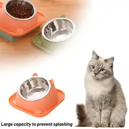 Walmart HPDL Fun Shaped Anti Tipping Cat Bowl With Added Water to Prevent Ants Separable offer