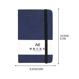 Walmart Komiseup A6 Horizontal Notebook Hand Thickened Office Learning Notebook offer