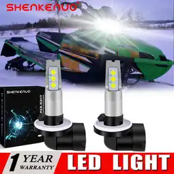 Walmart SHENKENUO 2X 881 Bright LED Headlights for Arctic Cat M5 M6 M7 M8 Replace 0609251 Bulbs,C11 offer