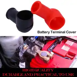 Walmart Ikohbadg 2Pcs Car Battery Negative Positive Terminal Covers Cap Boats Insulating Protector offer