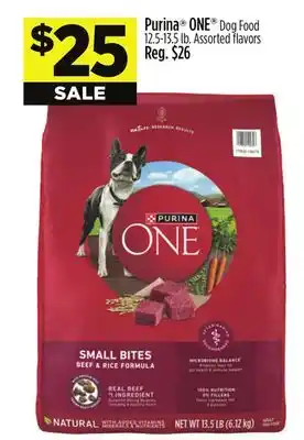 Dollar General Purina ONE Dog Food offer