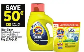 Dollar General Tide Simply offer