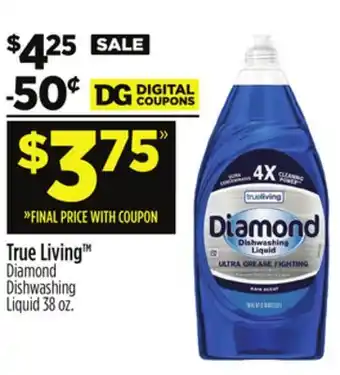 Dollar General True Living Diamond Dishwashing Liquid offer