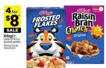 Dollar General Kellogg's Cereal offer