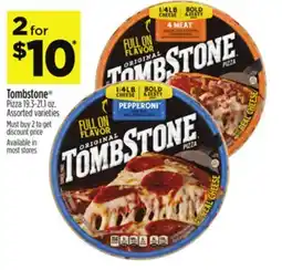 Dollar General Tombstone Pizza offer