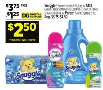 Dollar General Snuggle , , Purex offer