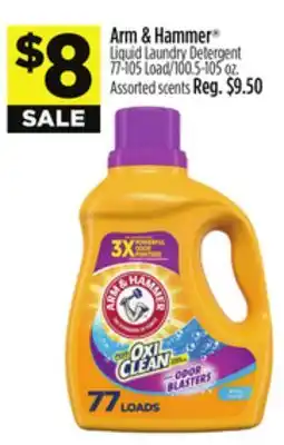 Dollar General Arm & Hammer Liquid Laundry Detergent offer