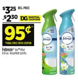 Dollar General Febreze offer