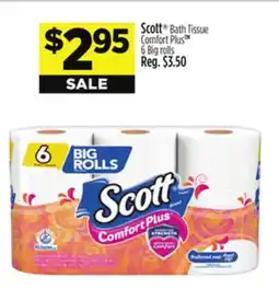 Dollar General Scott Bath Tissue Comfort Plus offer