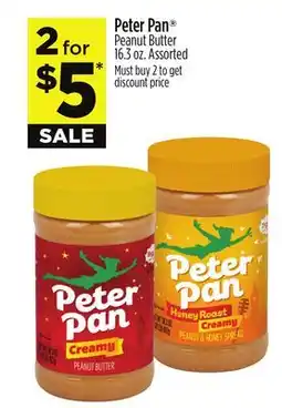 Dollar General Peter Pan Peanut Butter offer