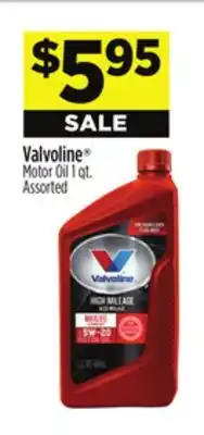 Dollar General Valvoline Motor Oil offer