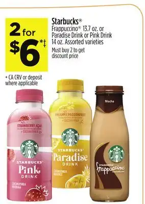 Dollar General Starbucks offer