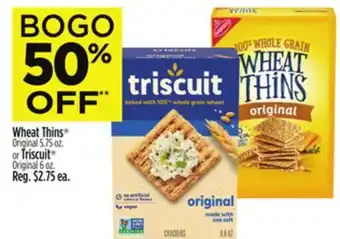 Dollar General Wheat Thins , Triscuit offer