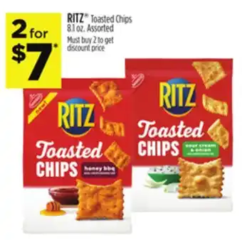 Dollar General RITZ Toasted Chips offer