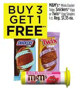 Dollar General M & M' s , Snickers , Twix offer