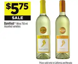 Dollar General Barefoot Wine offer