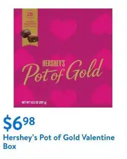 Walmart Hershey's Pot of Gold Valentine Box offer