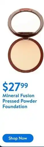 Walmart Mineral Fusion Pressed Powder Foundation offer