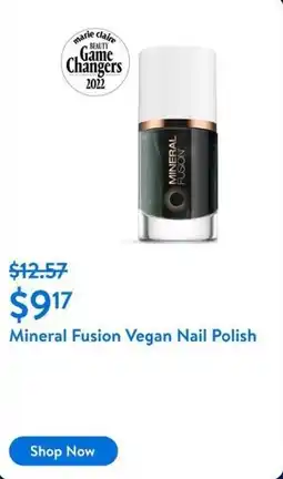 Walmart Mineral Fusion Vegan Nail Polish offer