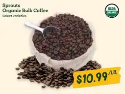 Sprouts Farmers Market Sprouts Organic Bulk Coffee offer
