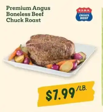 Sprouts Farmers Market Premium Angus Boneless Beef Chuck Roast offer