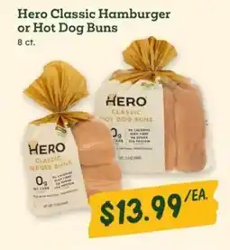 Sprouts Farmers Market Hero Classic Hamburger or Hot Dog Buns offer