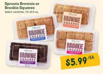 Sprouts Farmers Market Sprouts Brownie or Brookie Squares offer