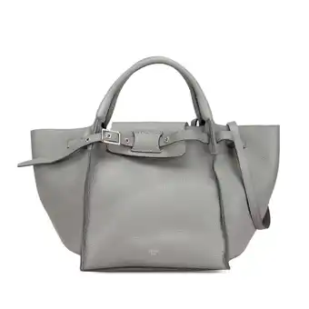 Walmart Pre-Owned Authenticated Celine Satchel Calf Gray Women (Good) offer