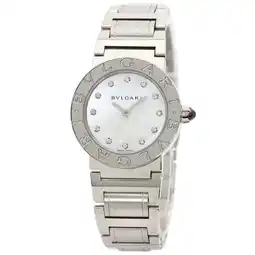 Walmart Pre-Owned Bvlgari BBL26S Watch Stainless Steel SS Ladies (Good) offer