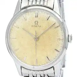 Walmart Pre-Owned Vintage OMEGA Seamaster Cal 285 Rice Bracelet Steel Mens Watch 14772 BF559194 (Fair) offer