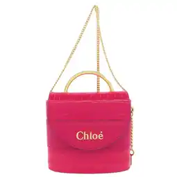 Walmart Pre-Owned Chlo Chloe Abbey Lock Handbag Leather Women's (Good) offer