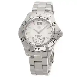 Walmart Pre-Owned TAG Heuer WAF1011 Aquaracer Grand Date Watch Stainless Steel SS Men's (Good) offer